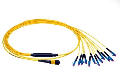 breakoutkabel MTP12 > 12xLC/APC SingleMode  2,0m Neutrik