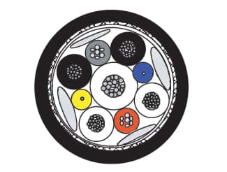 SMPTE Hybrid Camera Cable