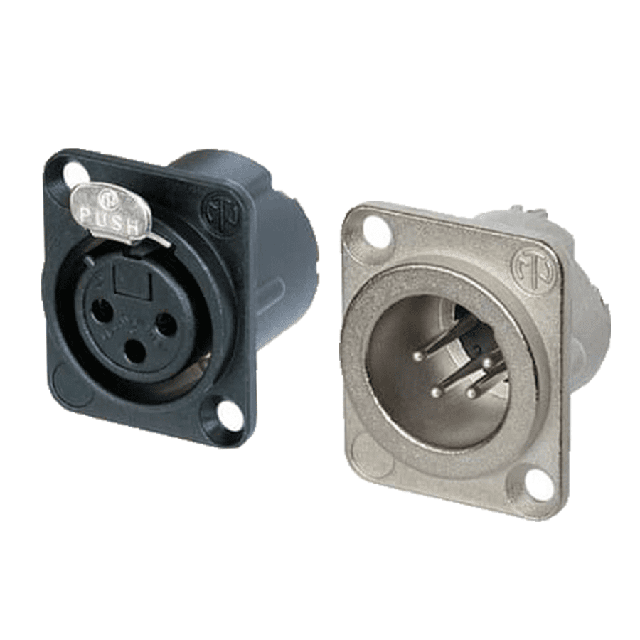 XLR chassisdeel soldeer XX_series