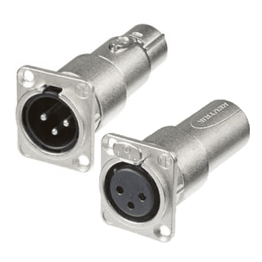 XLR chassis D koppelbus