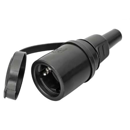 koppeling randaarde volrubber zwart industrie 351 AVA