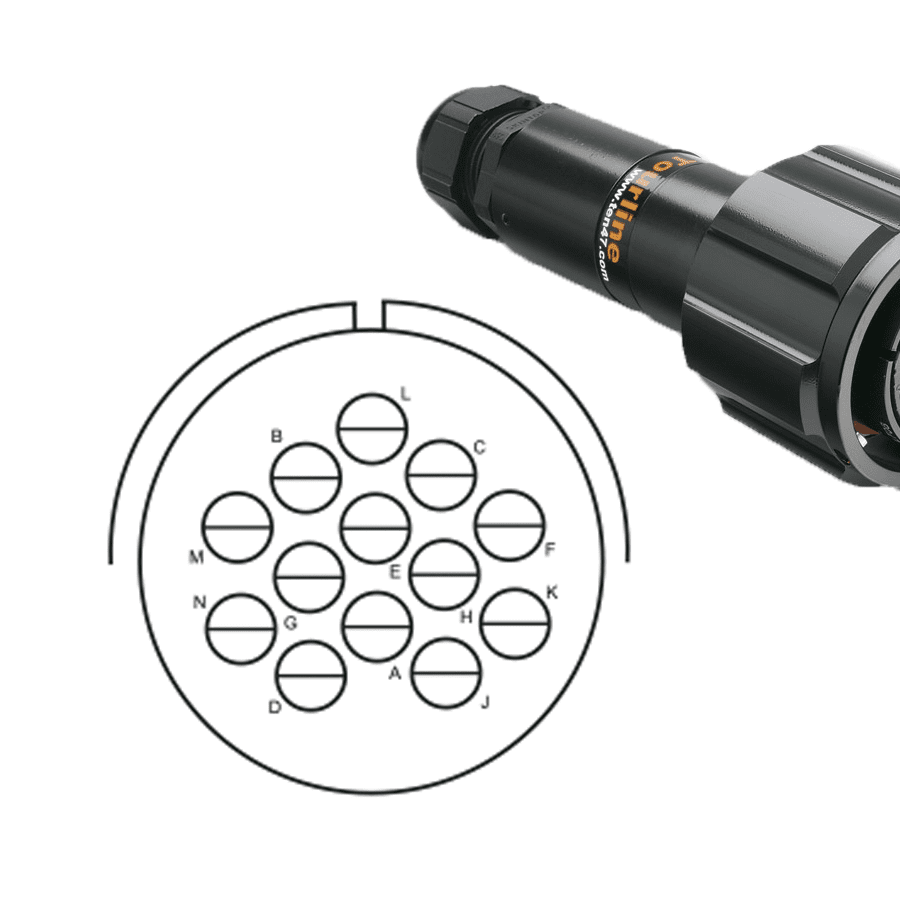 Ten47 Tourline Multipin LK13 13 pin 4 pair