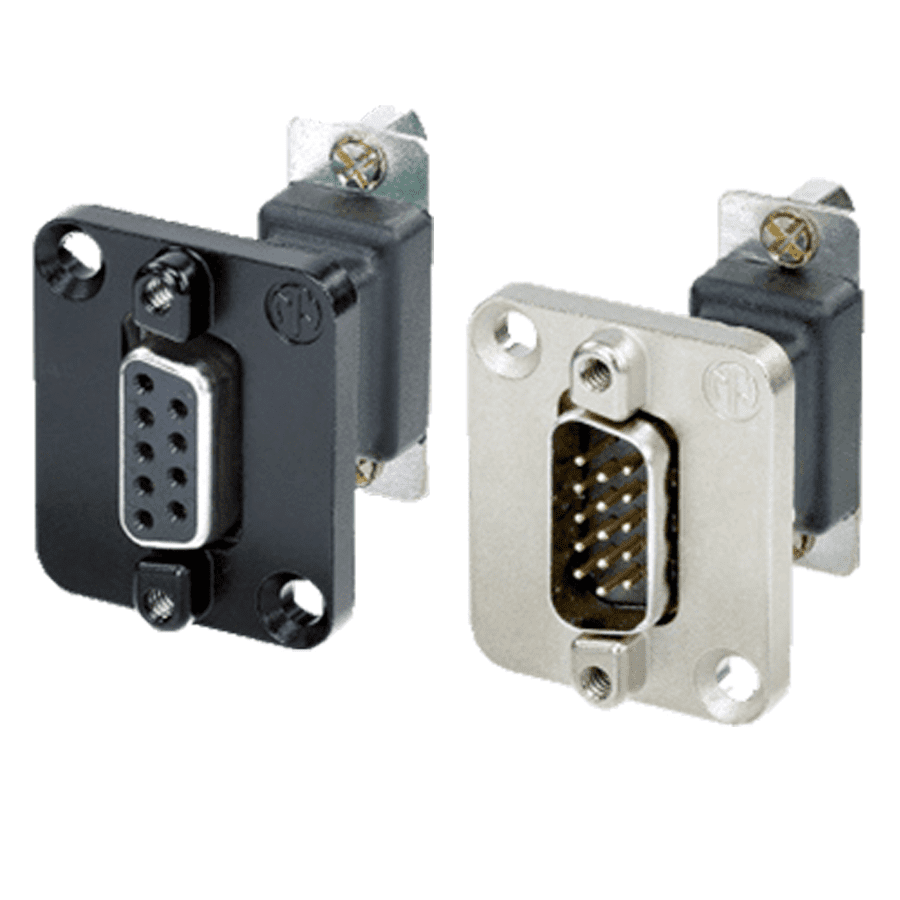 Neutrik D-size paneeldoorvoeren D-sub
