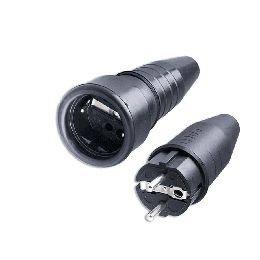 Keraf rubber steker/koppeling