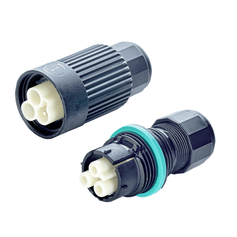 mini-TEEPLUG TH384 2/3pin 17.5A IP66/IP68 d27mm