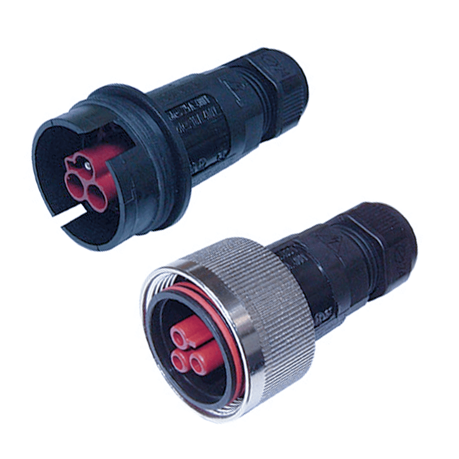 TEEPLUG TH408 Metal 2/3/5/6pin 17.5-25A IP68/IP69 d36.5mm