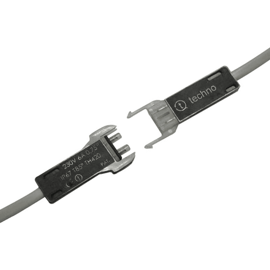 Ultra slim TH420 2pin 6A IP67 d4mm