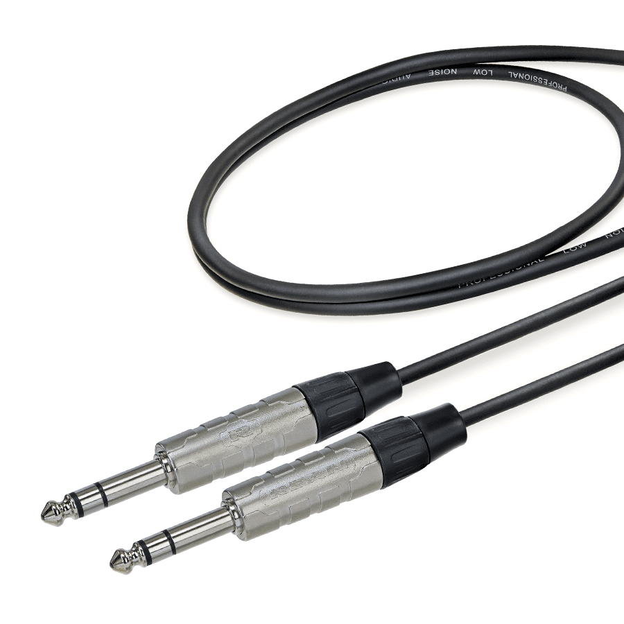 Signaalkabel Stereo met REAN Jack-Jack 6.3mm