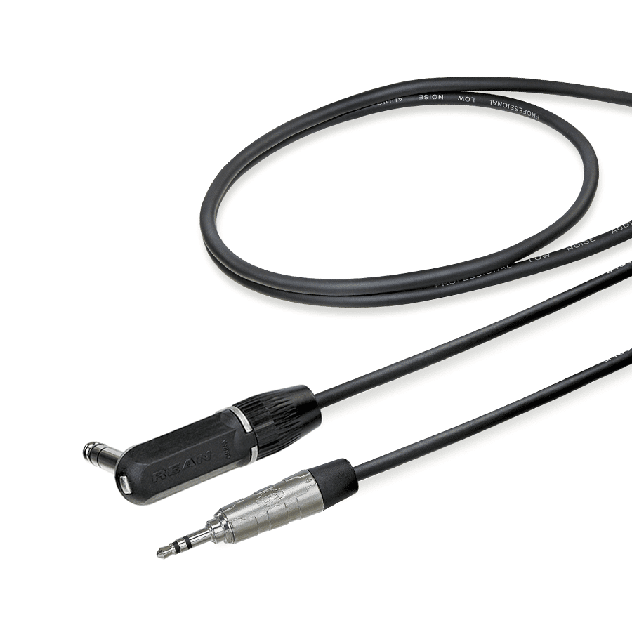 Signaalkabel Stereo met REAN Jack-Jack 6.3-3.5mm