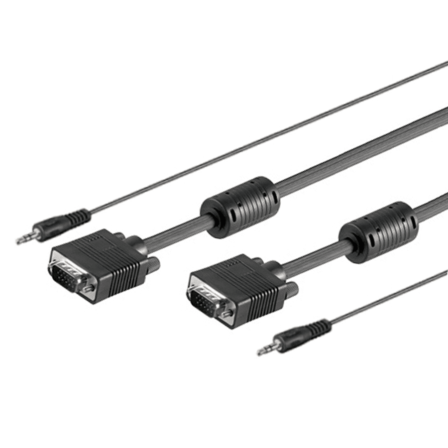 VGA + audio kabel