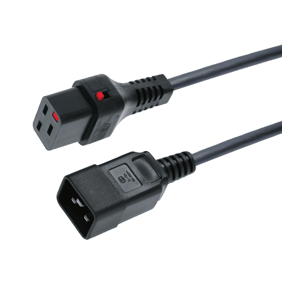 Netsnoer C20 naar C19 Lockable
