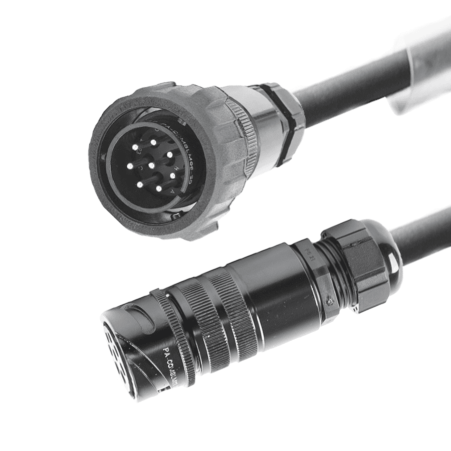 kabel Perivox LSP-V PACOM 8 pin Female/Male+nut