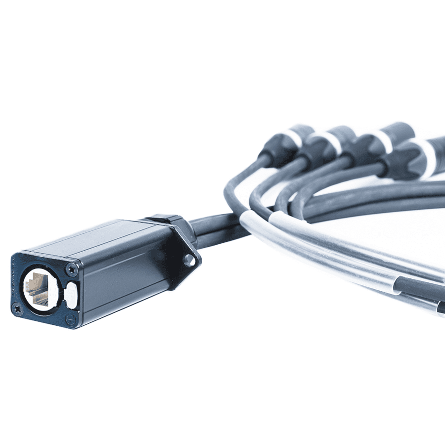 DMX splitter etherCON 4x XLR