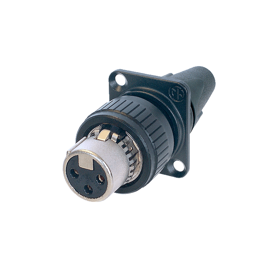 XLR chassisdeel EMC (voor_audio)