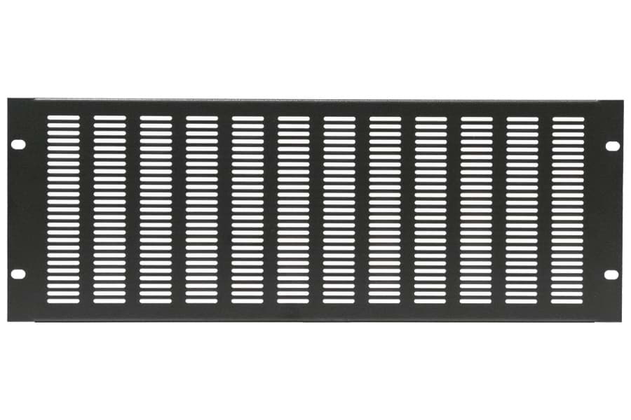 frontplaat 19inch 4HE-U ventilatiesleuven