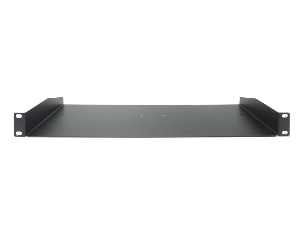 inlegsteun 19inch 1HE d170mm zwart