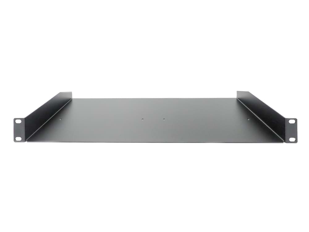 inlegsteun 19inch 1HE d250mm zwart