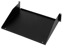 inlegsteun 19inch 2HE d170mm zwart