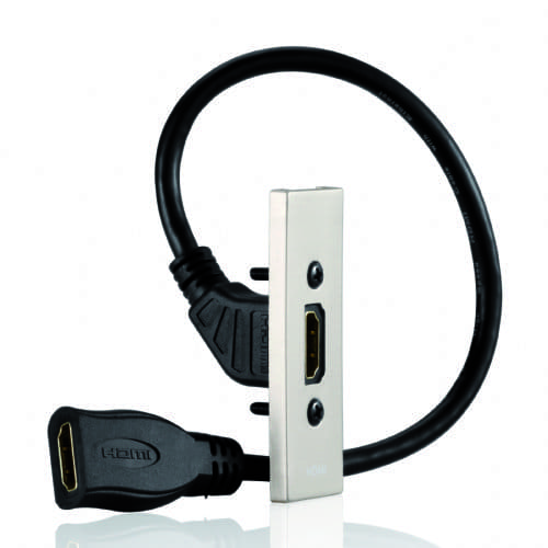 BossAV - HDMI Wallplate 1 slot