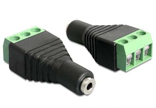 Smart Terminal Jack 3,5mm female to Screw Terminals