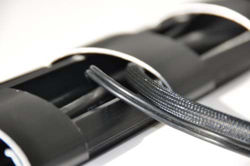 Click n Slide Aluminium Zwart 33mm 1,5m