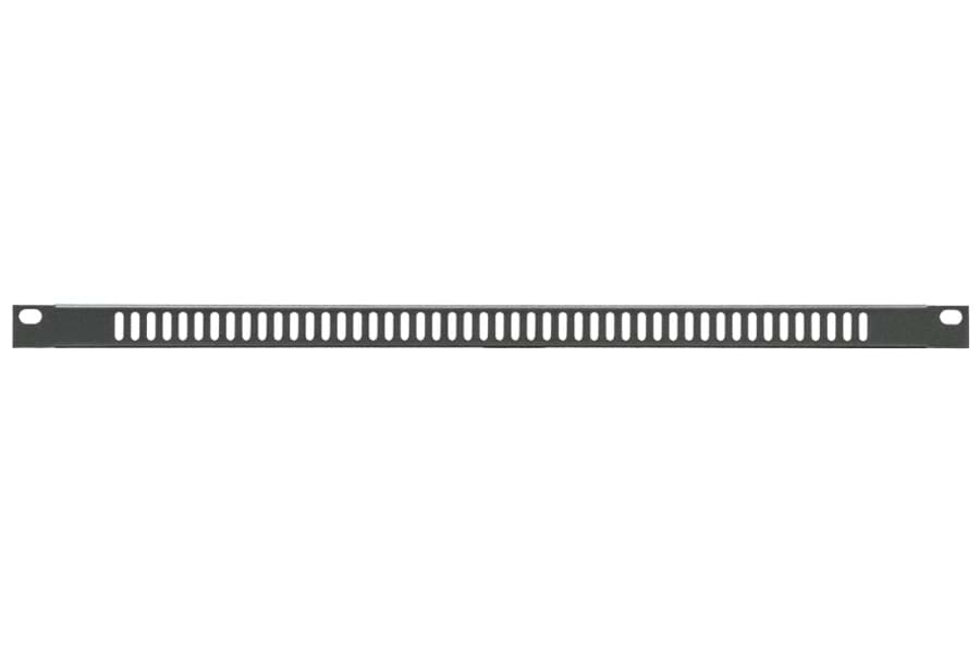 frontplaat 19inch 1/2HE-U ventilatiesleuven