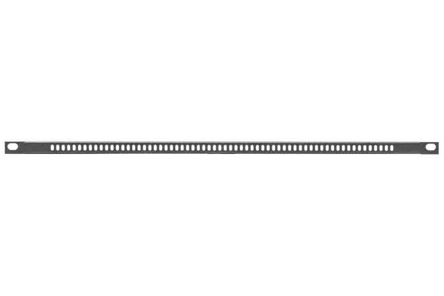 frontplaat 19inch 1/3HE-U ventilatiesleuven