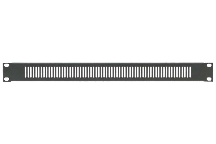 frontplaat 19inch 1HE-U ventilatiesleuven