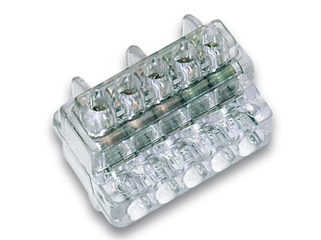 Verdeelblok 1F  60A  5x1-6mm2 Cembre