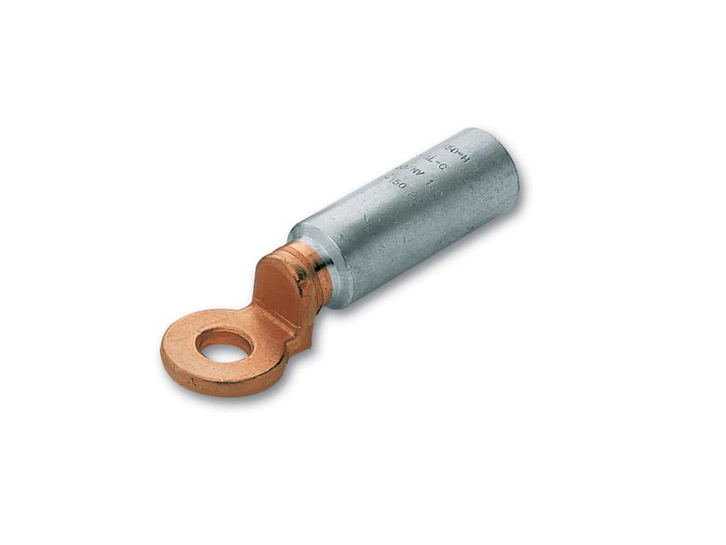 kabelschoen bimetaal recht 150mm2 M10