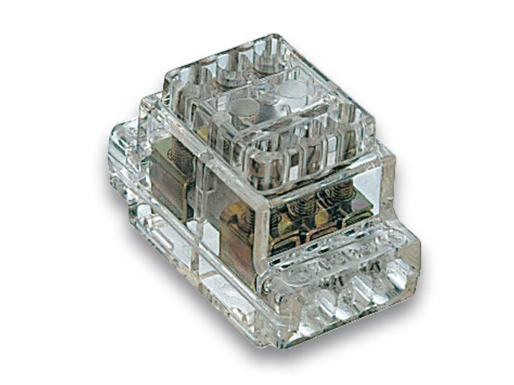 Verdeelblok 1F  60A 10x1-6mm2 Cembre