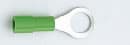 ringkabelschoen geisoleerd 0.2-0.5mm2 groen M5 PC-V0 VPE100