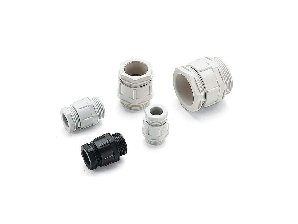 COMPRESSION CABLE GLAND G3/8  BSP THREAD DIAMETER 6,5-8,5 MM. POLYAMI