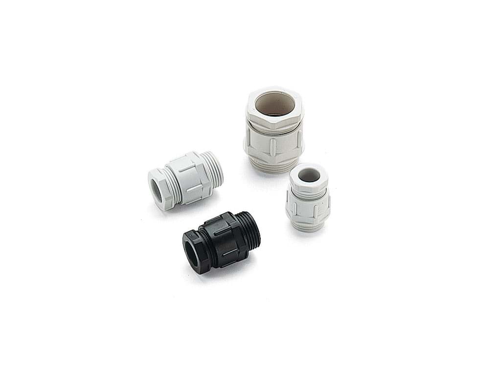 COMPRESSION CABLE GLAND PG9  POLYAMIDE PA6 LIGHT GREY WITH SPECIAL INT