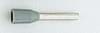 adereindhuls geisoleerd   0.75mm2 grijs pen= 8mm PKD ZK500