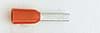 adereindhuls geisoleerd   1.0mm2 rood pen= 6mm PKD ZK500