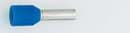 adereindhuls geisoleerd   2.5mm2 blauw pen= 8mm PKD