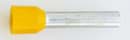 adereindhuls geisoleerd   6.0mm2 geel  pen=18mm PKD ZK100