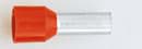 adereindhuls geisoleerd  10mm2 rood pen=12mm ZK100