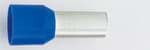 adereindhuls geisoleerd  16mm2 blauw pen=12mm ZK100