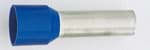adereindhuls geisoleerd  16mm2 blauw pen=18mm ZK100