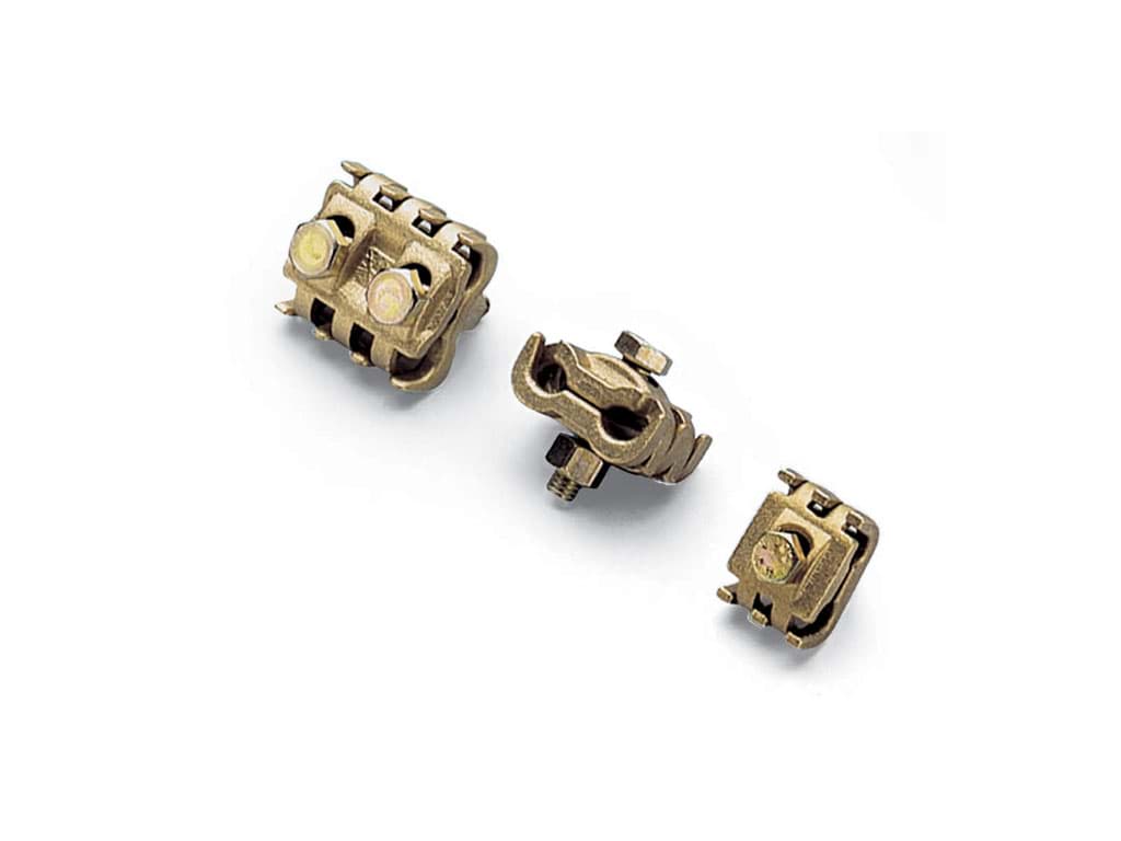 CABLE CLAMP SINGLE BOLT FIXING SIZE 6-16sqmm M6 CLAMPING BOLT