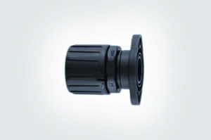 Helaguard kunststof koppeling recht IP66 met draaiende flens ø42mm