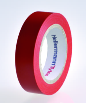 isolatietape 15mm 10m rood