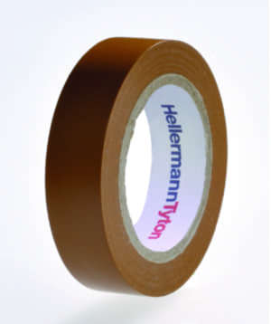 isolatietape 15mm 10m bruin