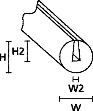 randbescherming PS1 PVC zwart R75