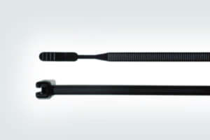 bundelband 160x3,6 UV-zwart Q-tie