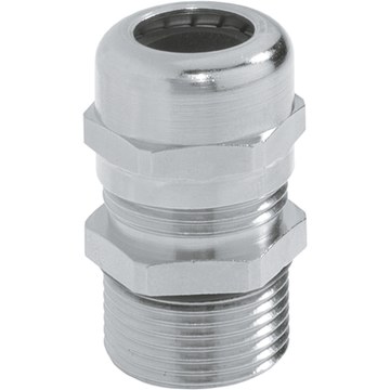 wartel messing IP68 PG36 doorlaat 19-32mm tap=15mm nikkel Skintop