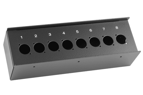 stagebox  8x gat XLR-D + PG21