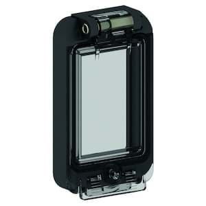 klapvenster IP54  2 module zwart Bals